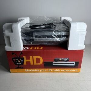 TiVo HD DVR 160GB TCD652160 Digital Video Recorder No Remote